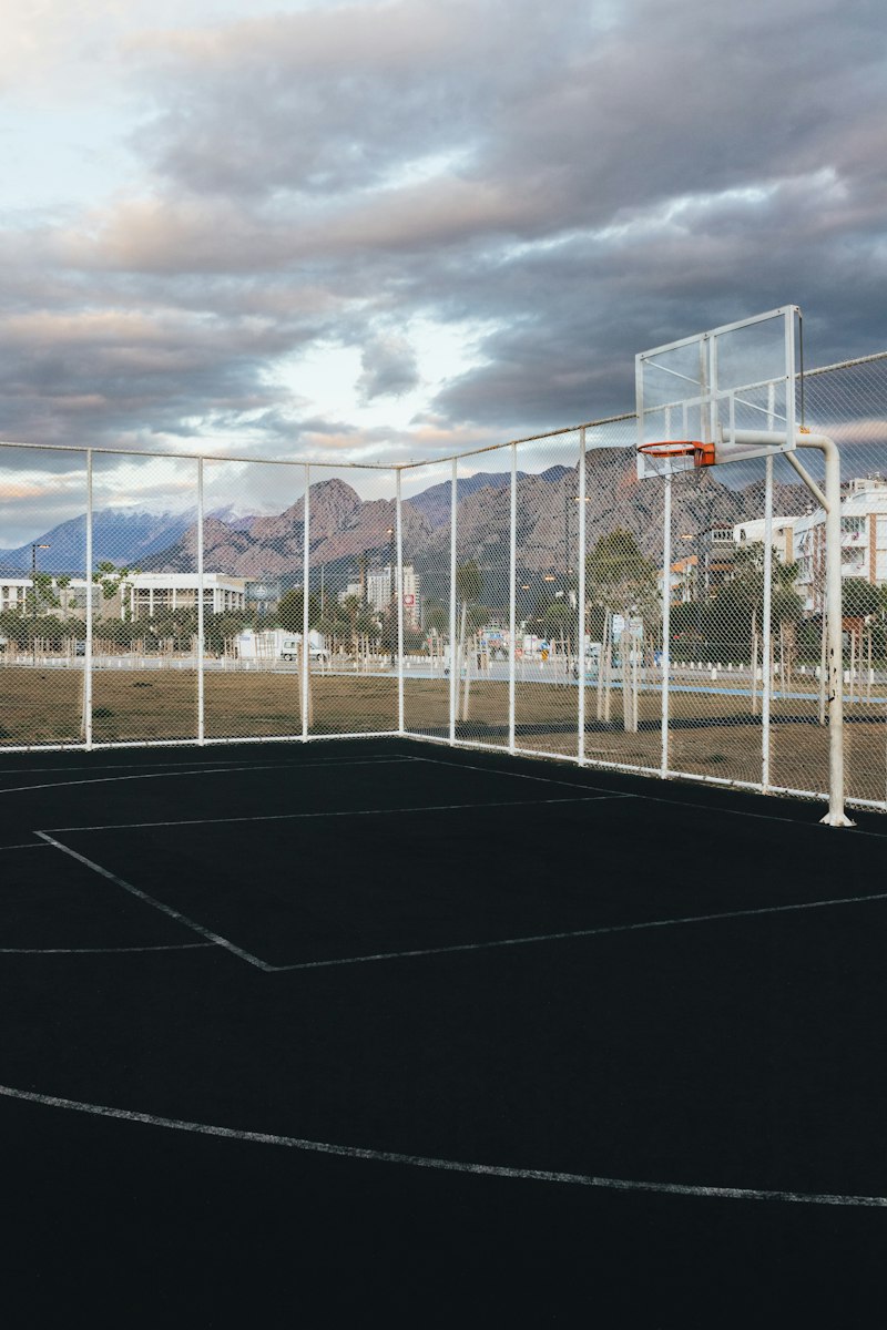 A sports venue prepared for players and their community